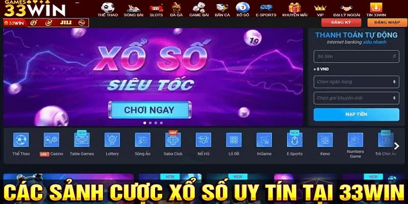 Tham gia các sảnh xổ số bất kỳ lúc nào